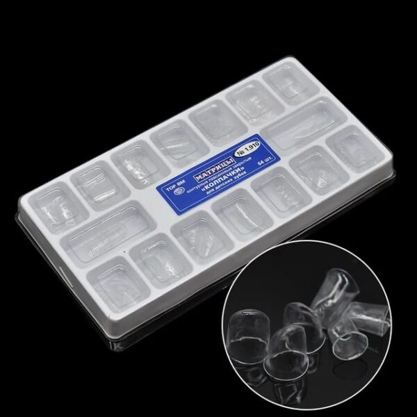 COURONNES TRANSPARENTE (64PCS)