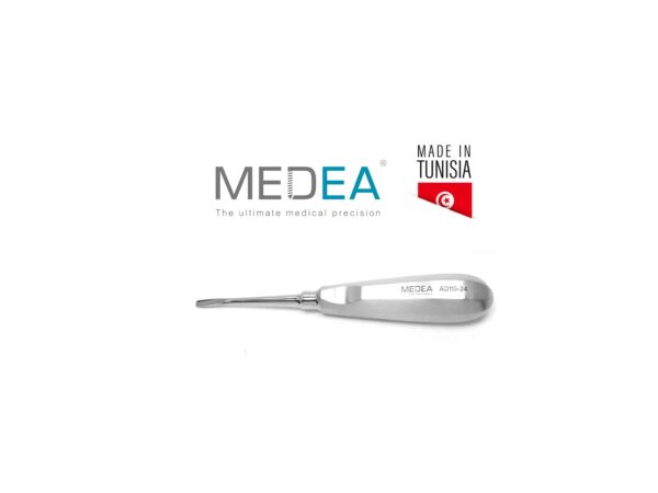ELEVATEUR DE RACINE INCURVE CRANTE 4MM (AD113-24) - MEDEA